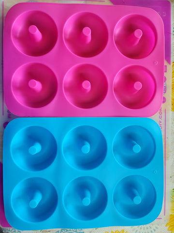 Silicone donut molds