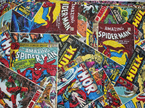 Comic Book Covers Fabric