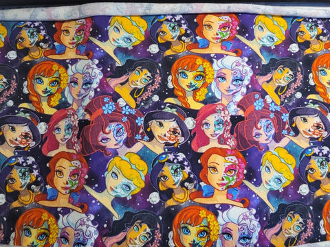 Day of the Dead Princess Fabric