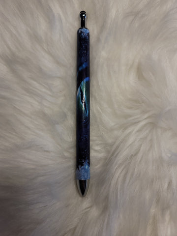 Blue Dragon Eye Epoxy Pen/Pencil