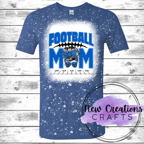 Football Mom Blue
